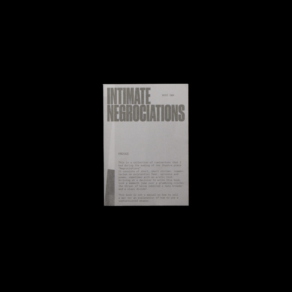 Intimate Negrociations - Onomatopee z0015