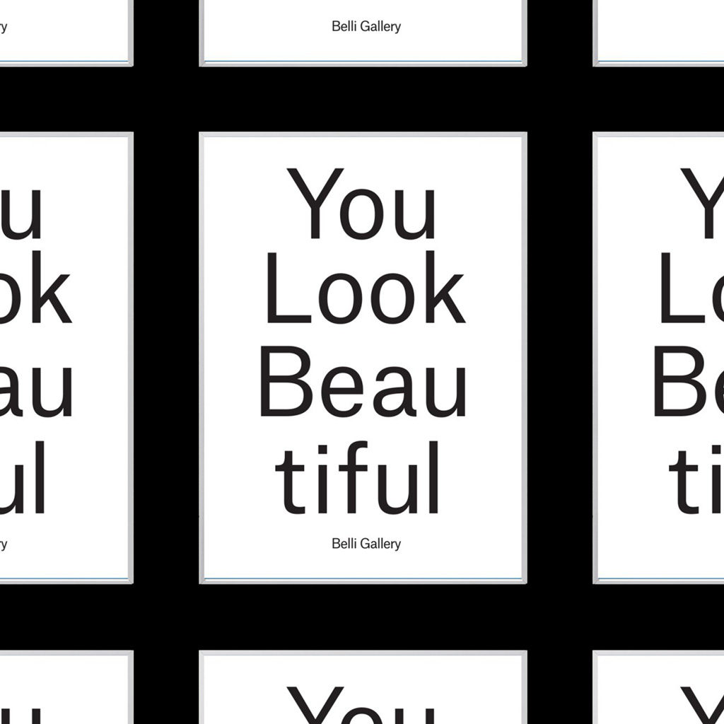 You look beautiful