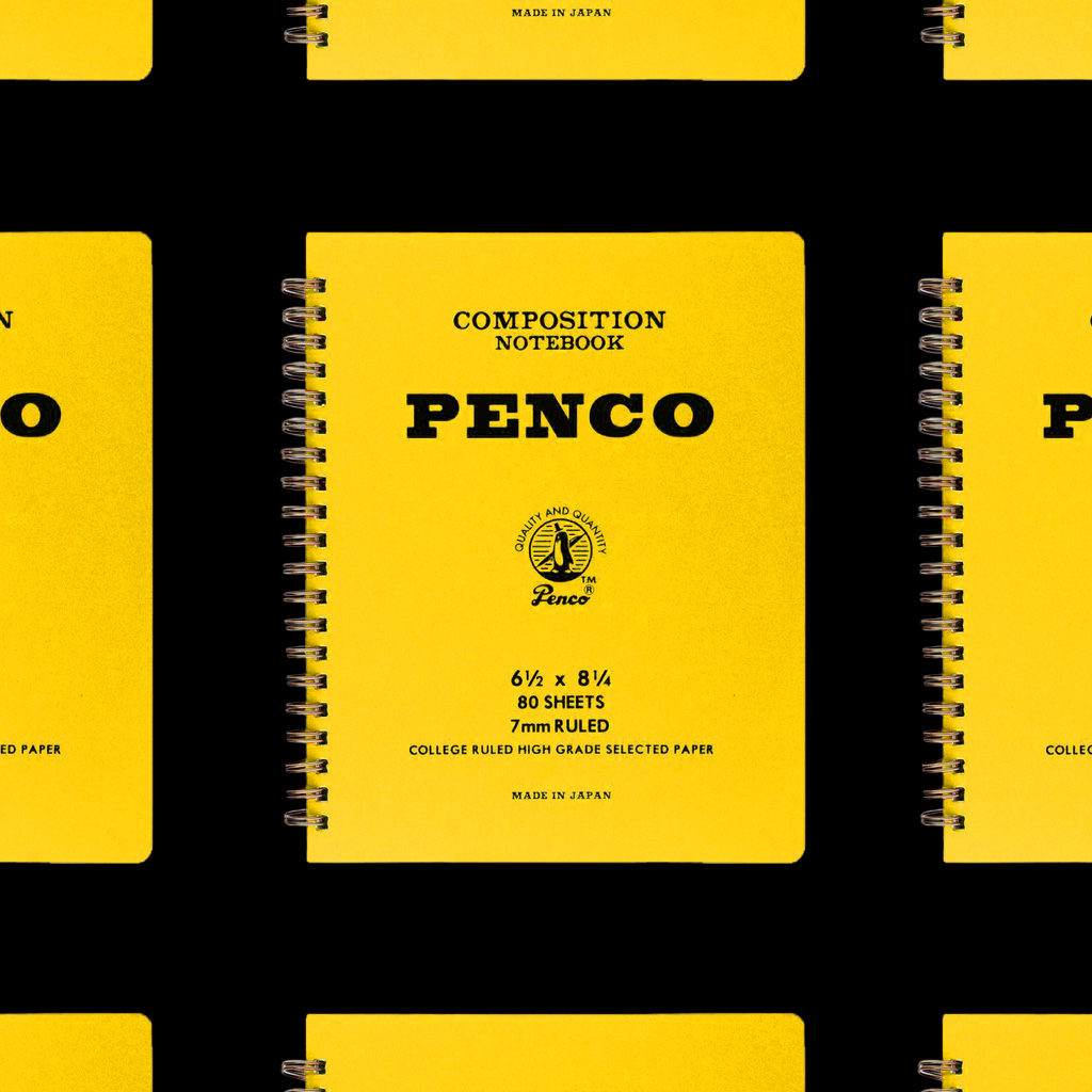 Penco Coil Composition Notebook L - Yellow