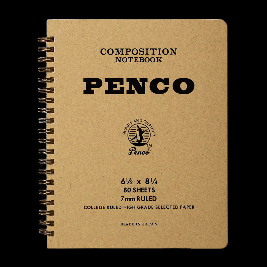 Penco Coil Composition Notebook L - Natural