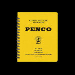 Penco Coil Composition Notebook M - Yellow