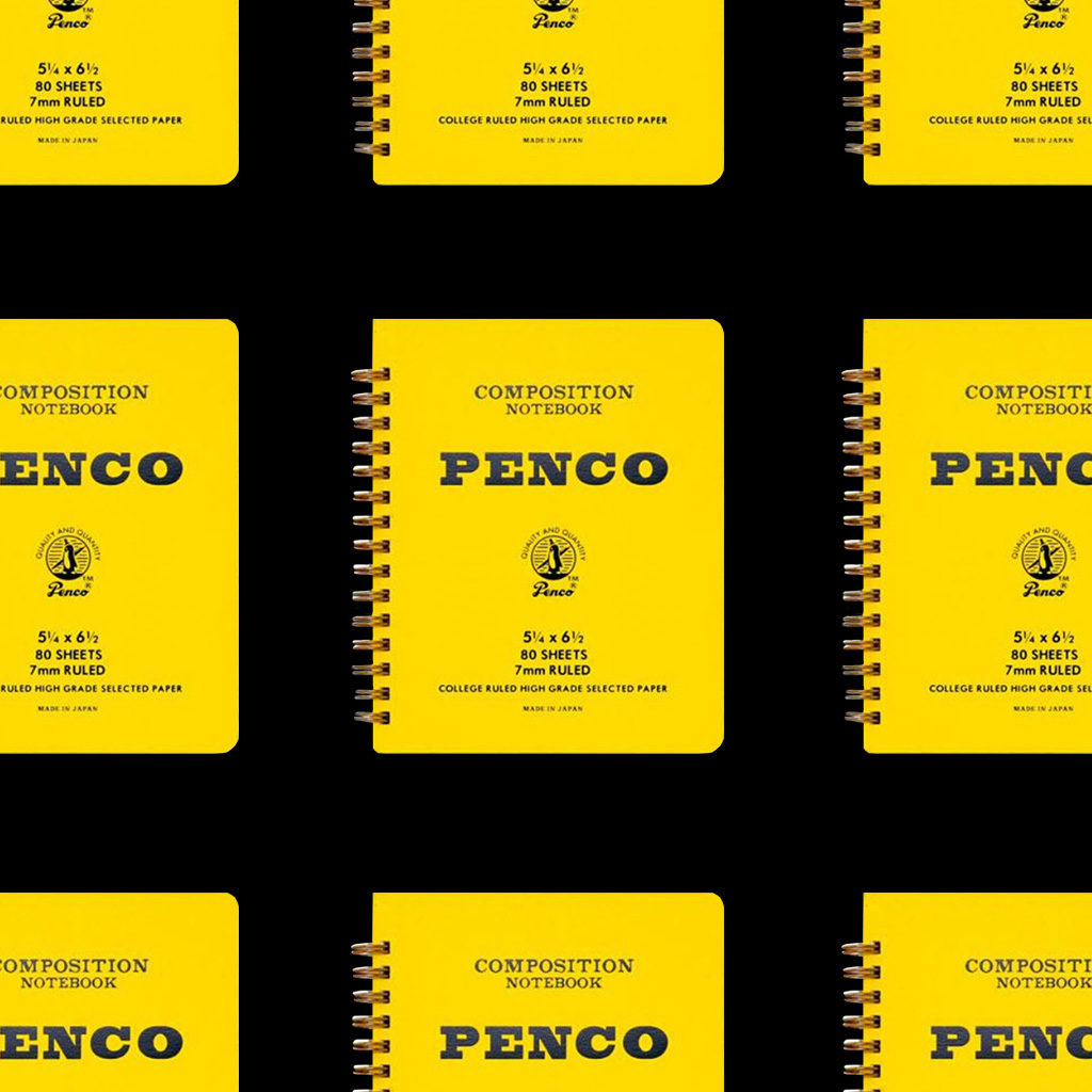 Penco Coil Composition Notebook M - Yellow
