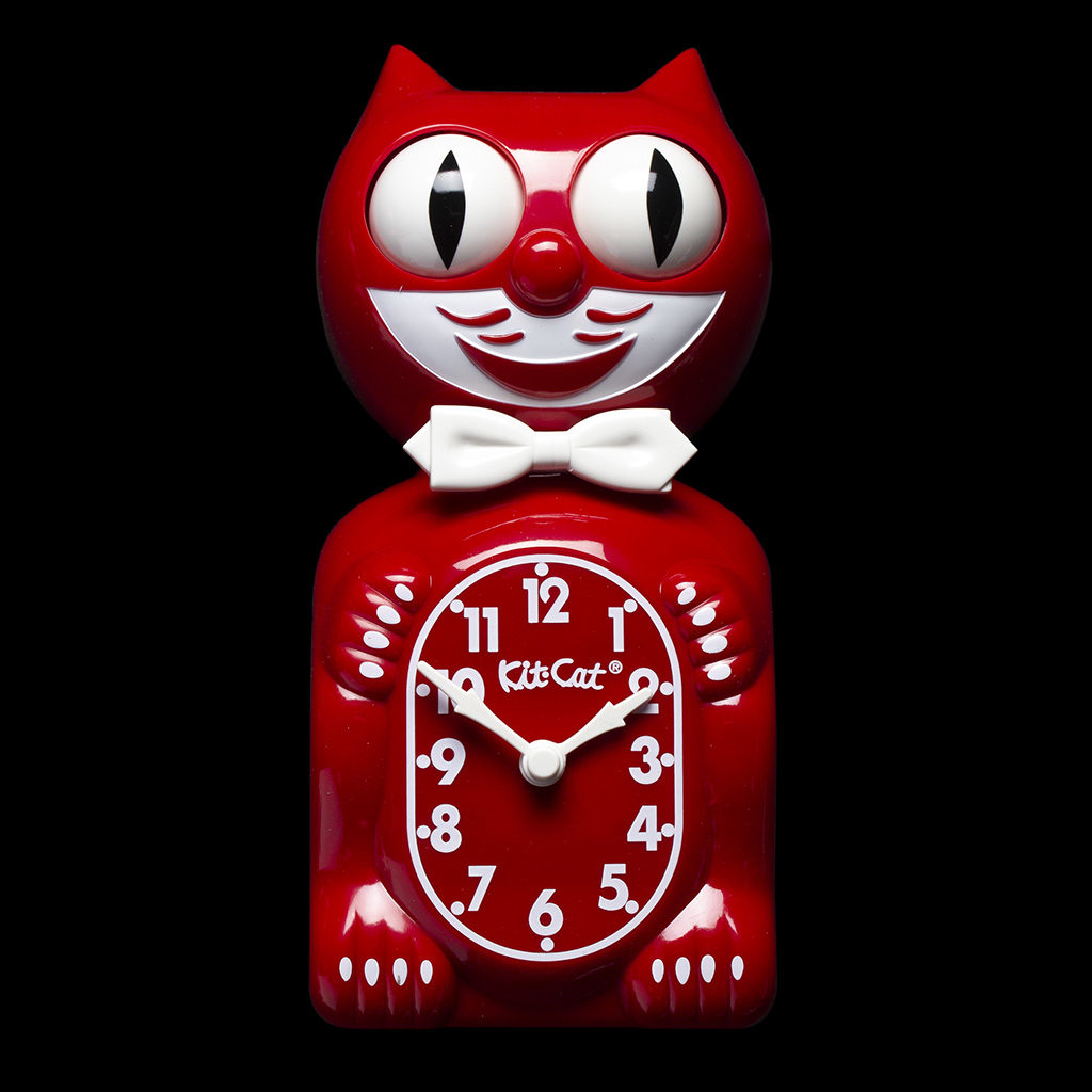 Kit-Cat Klock Gentlemen The Original - Red