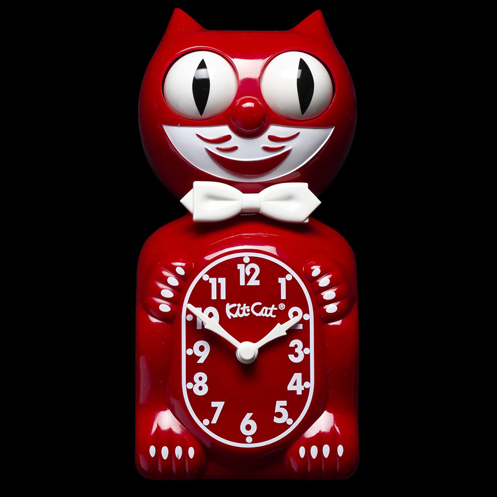 Kit-Cat Klock Gentlemen The Original - Red
