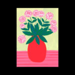 Red Vase