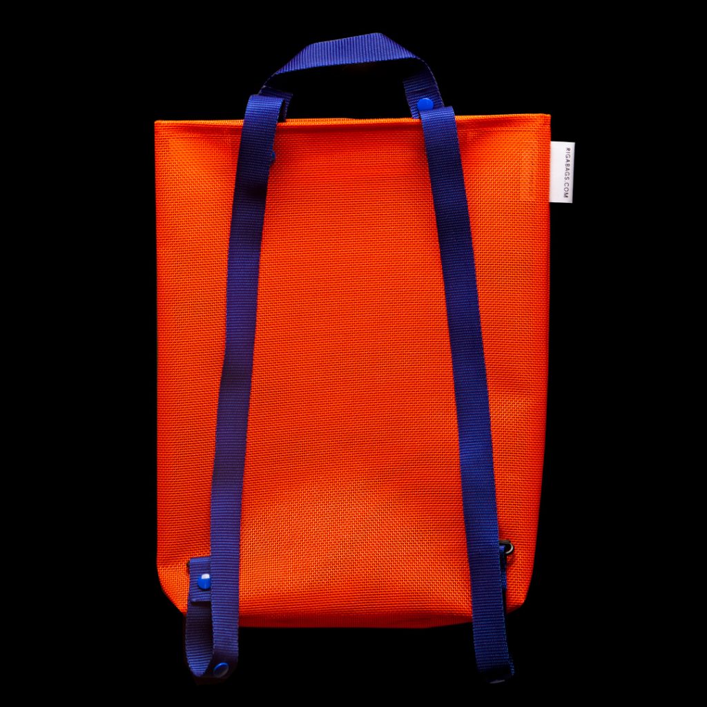 RIGA BAG - SS orange+blue