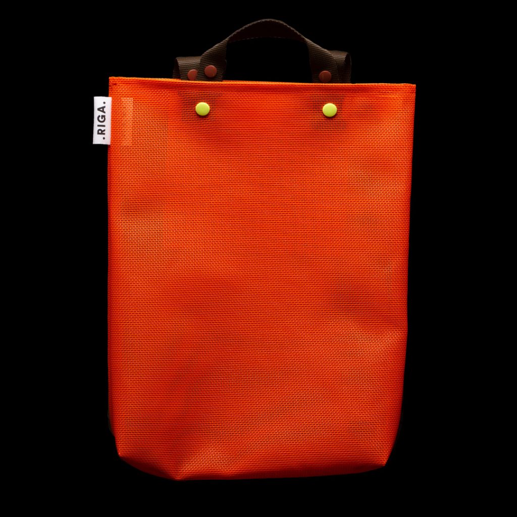 RIGA BAG - SS orange+brown