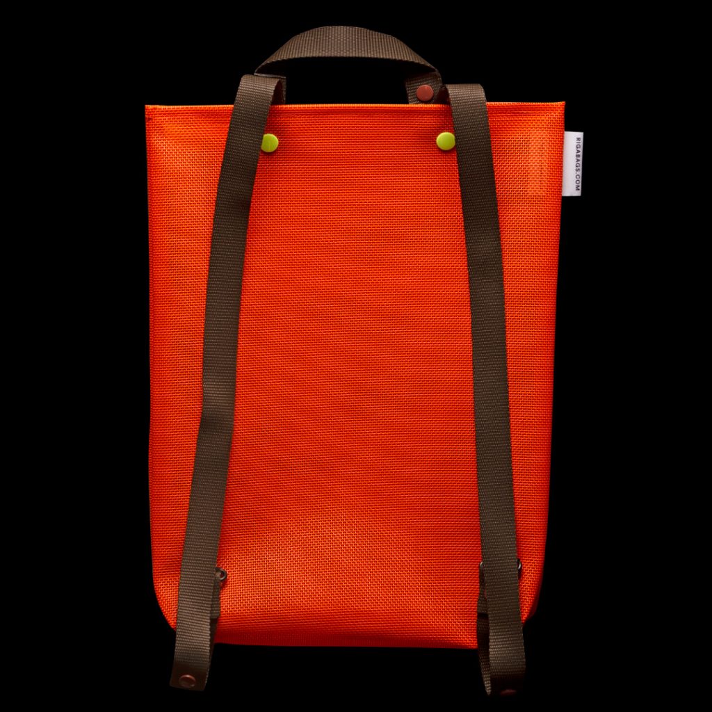RIGA BAG - SS orange+brown