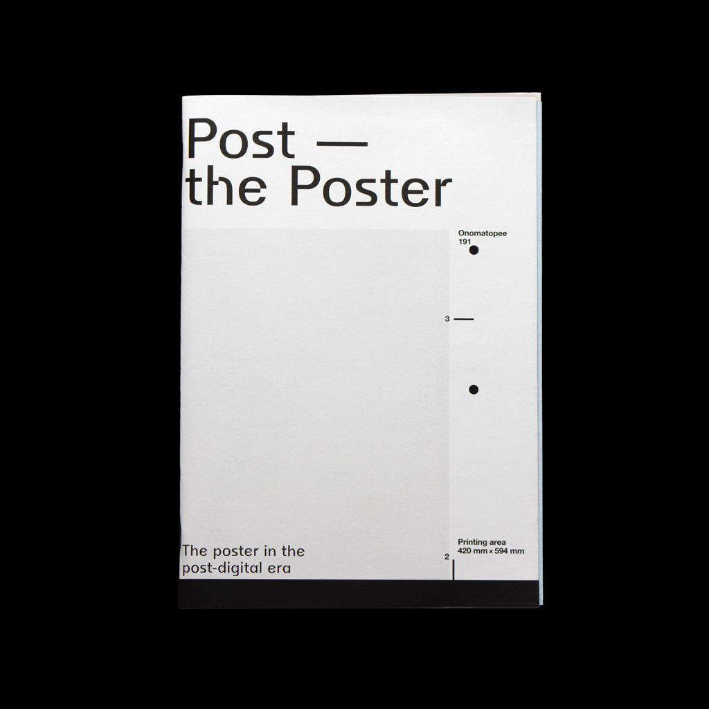 Post - the Poster – Onomatopee 191