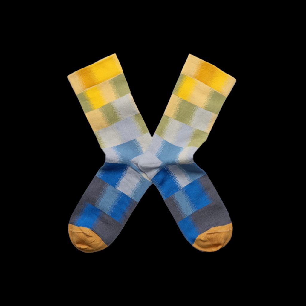 Socks Multico Checks - Lucioles SS2022