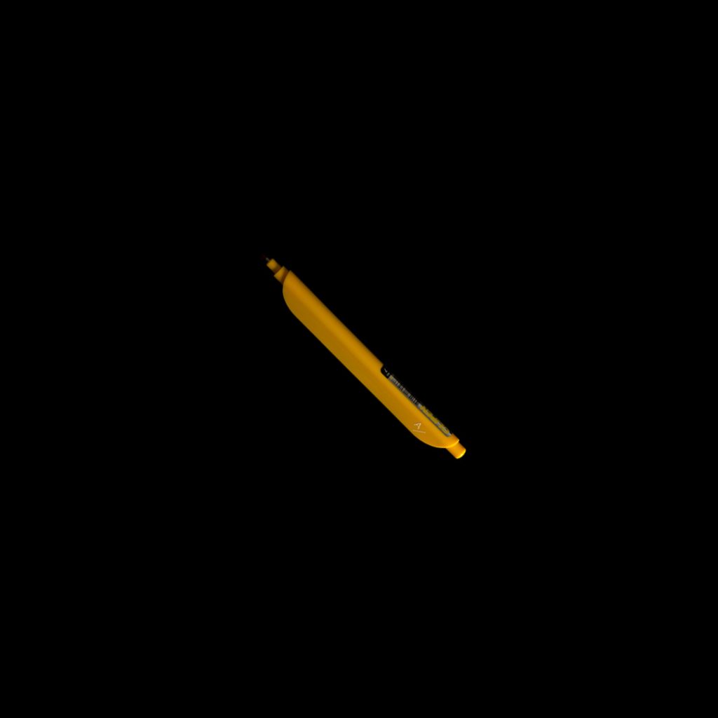 Clippen pen - Yellow