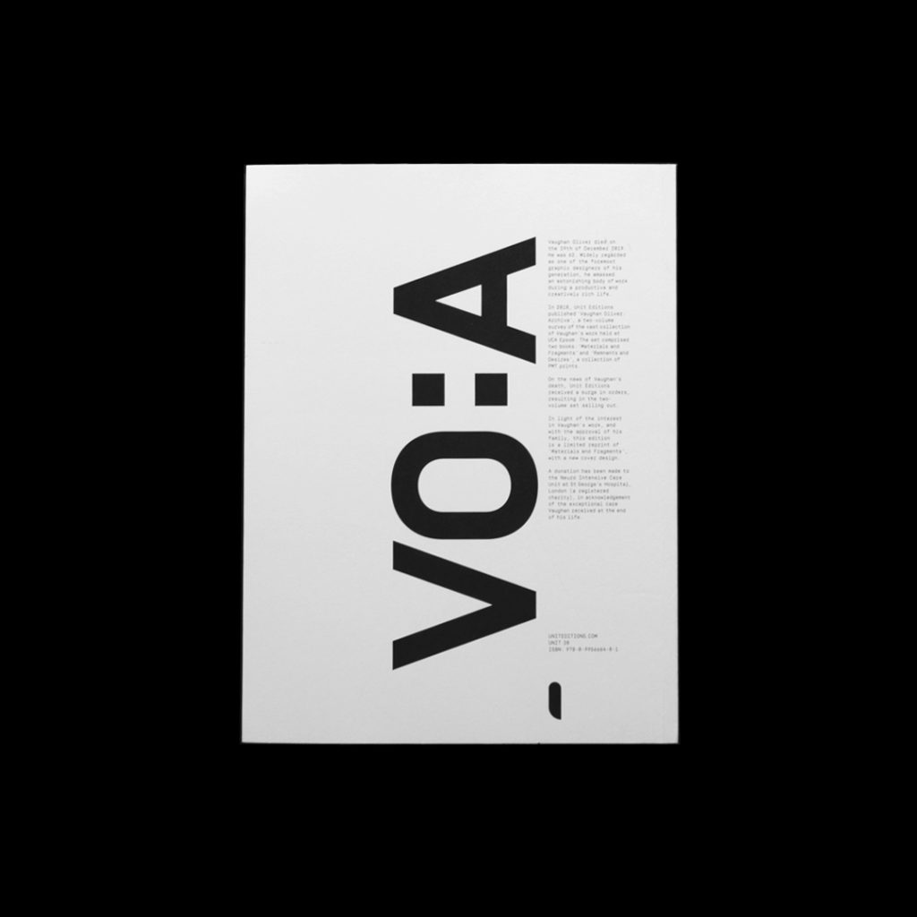 Vaughan Oliver: Archive (‘Materials and fragments’)