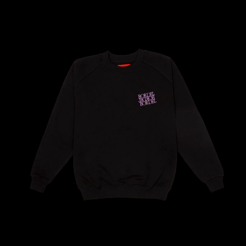Bordel – Black Crewneck Sweatshirt