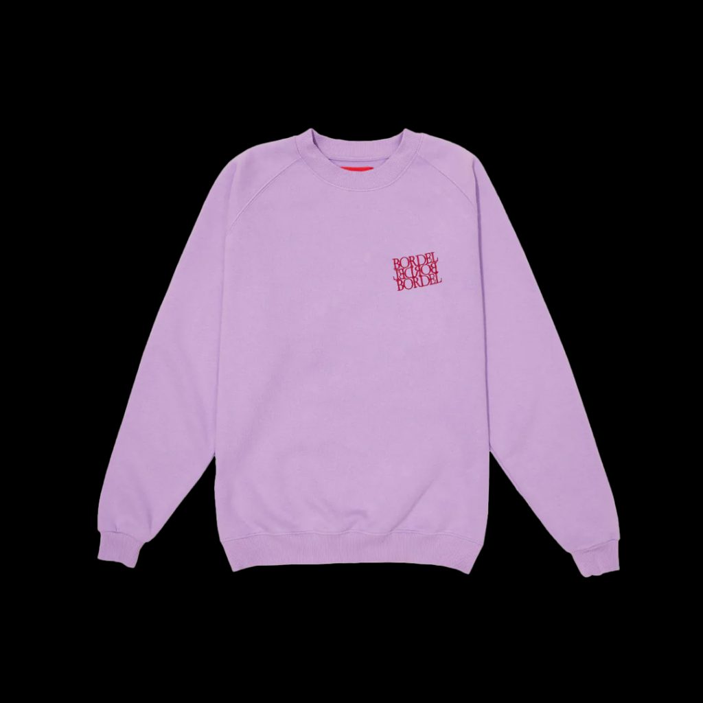 Bordel – Purple Crewneck Sweatshirt