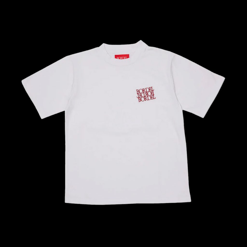 Bordel – White Crewneck T-shirt