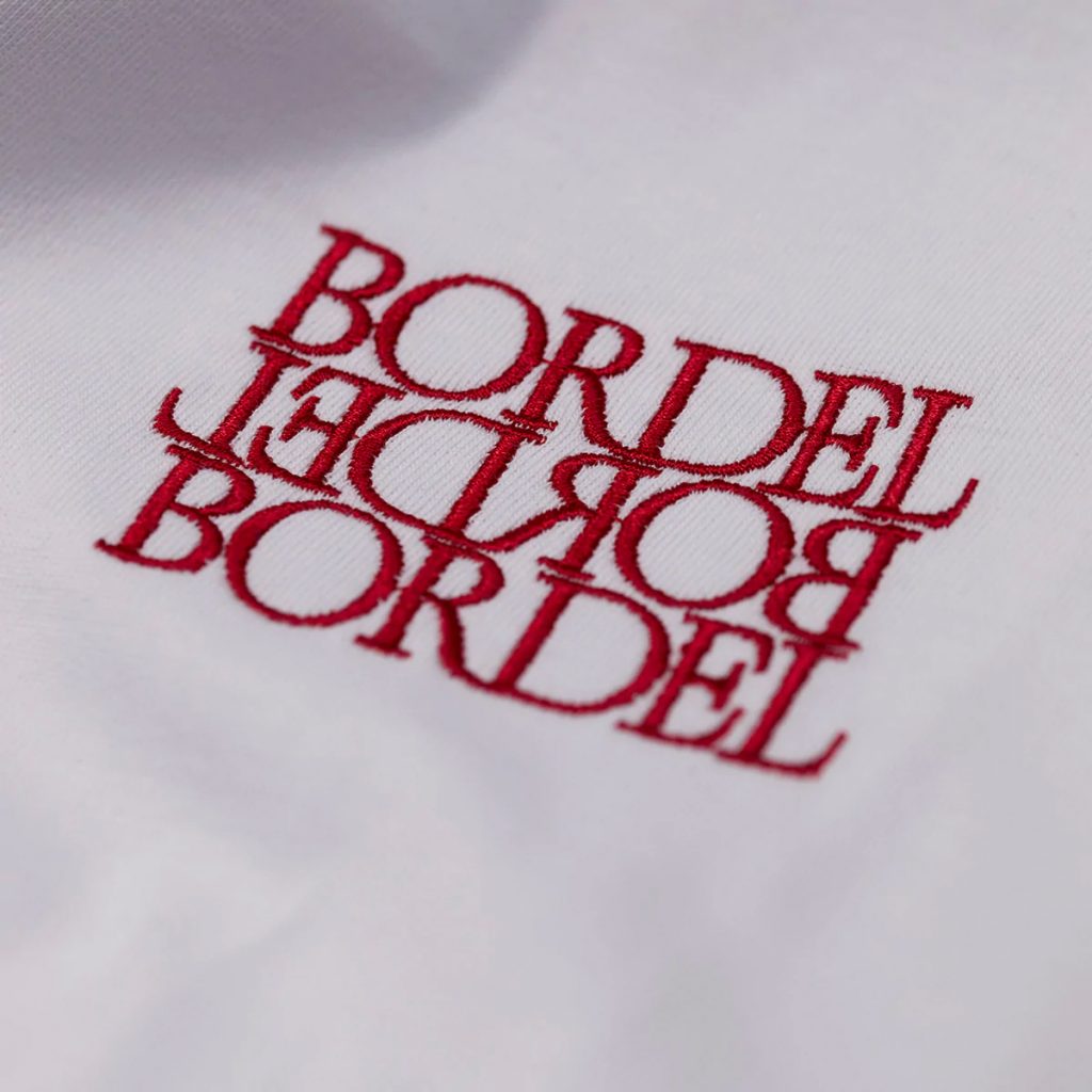 Bordel – White Crewneck T-shirt