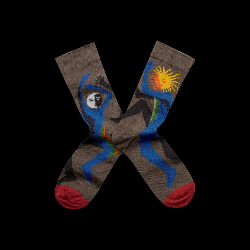 Socks Sun Khaki - L'Éclipse FW2022