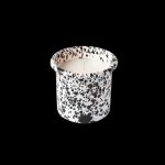 Bornn - Candle in Black Splatter Container