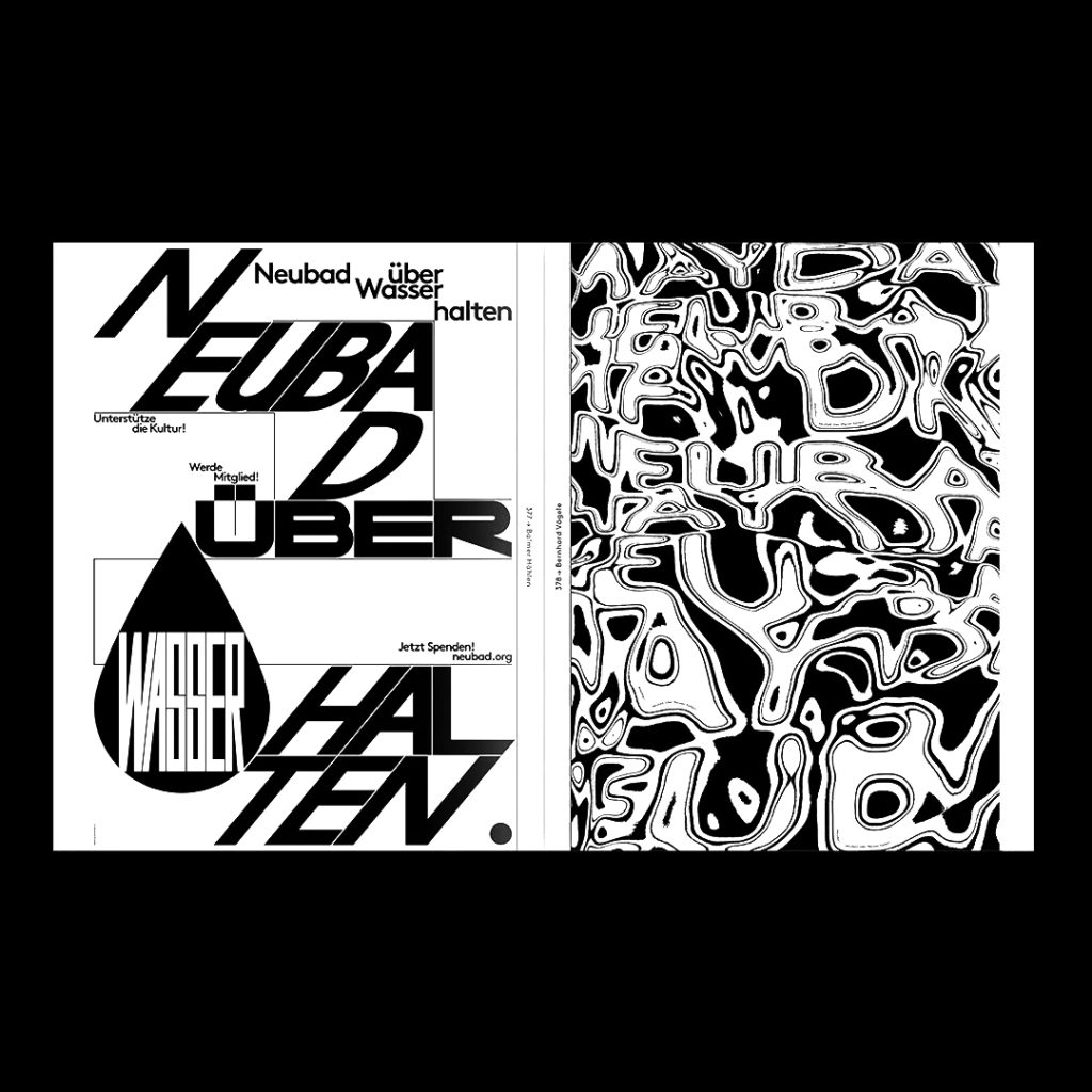 The Neubad Plakat