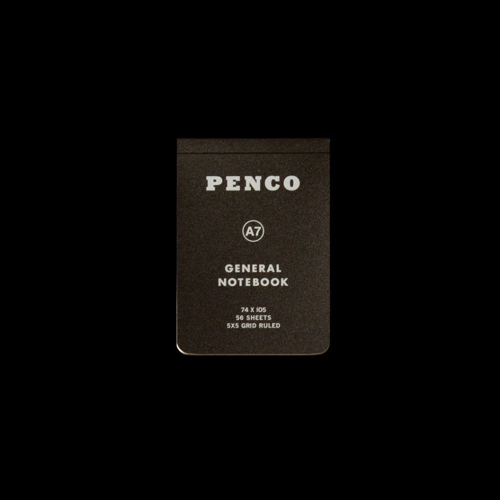 Penco Soft PP General Notebook A7 – Black