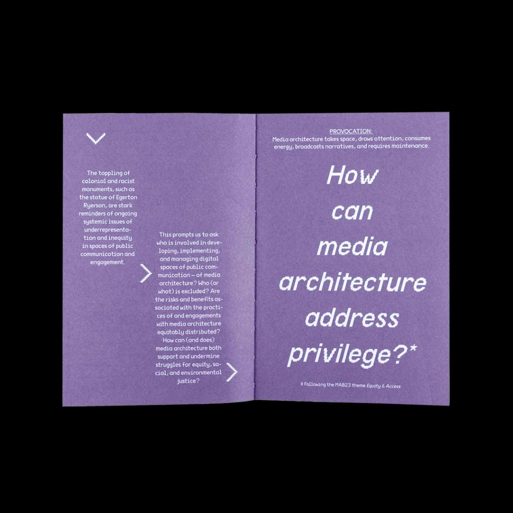 Provocations on Media Architecture