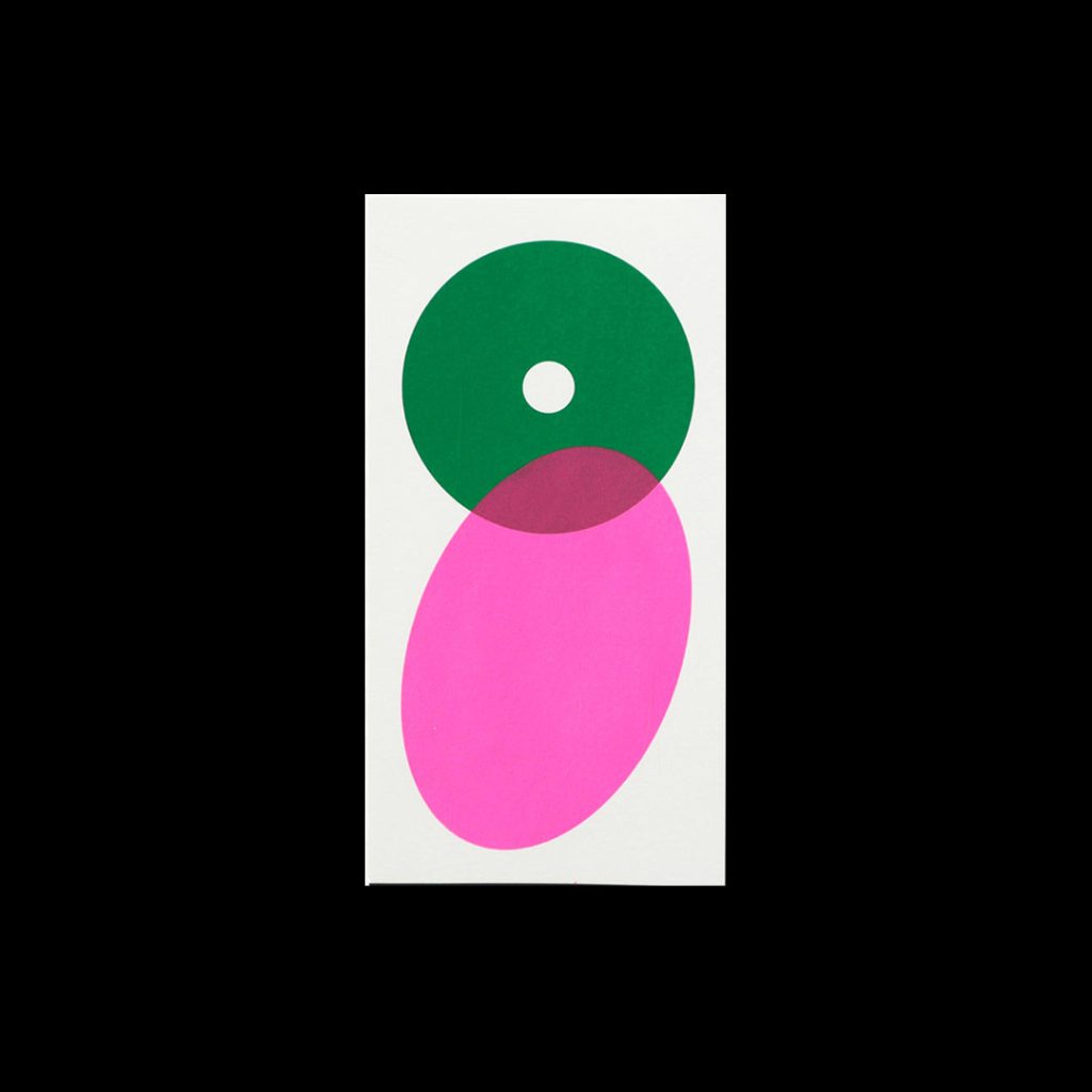 Hanji Book Play Donut 3 - Green, neon pink