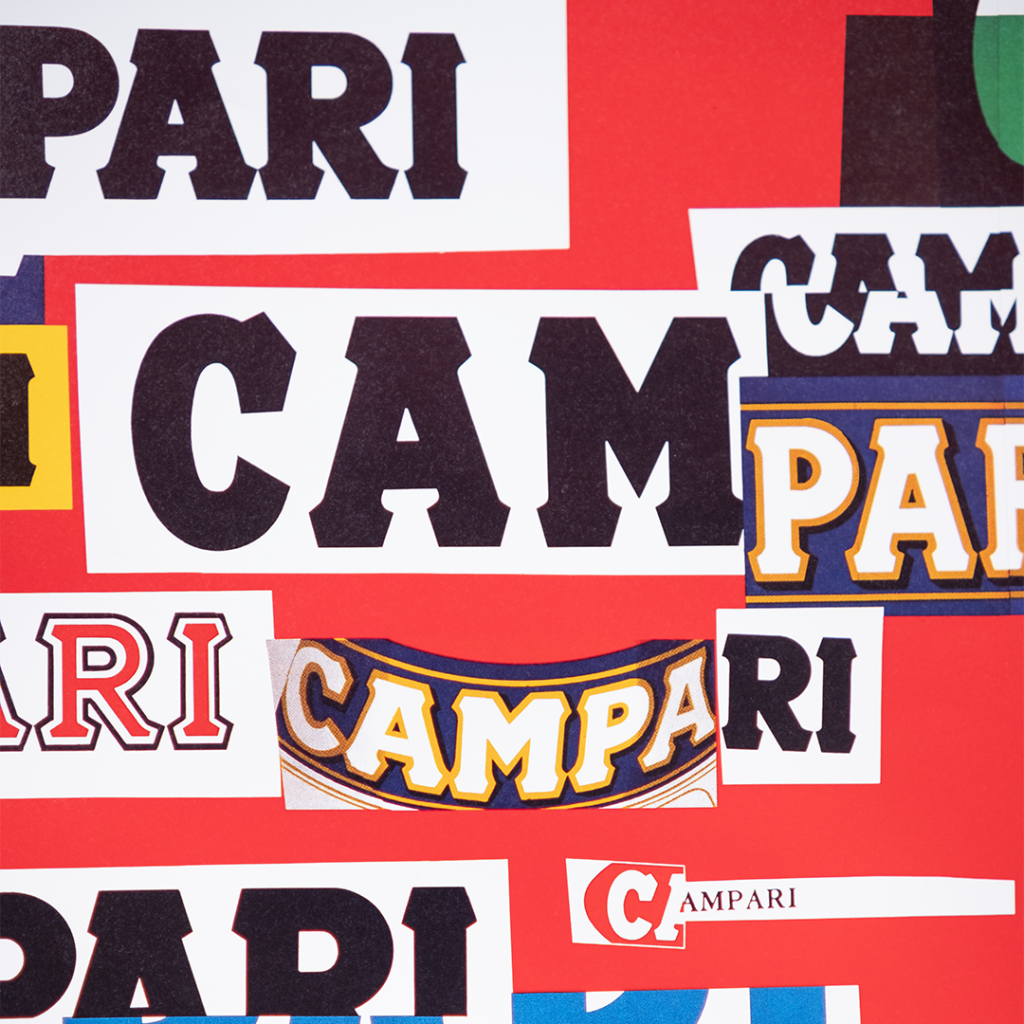 Declinazione grafica del nome Campari