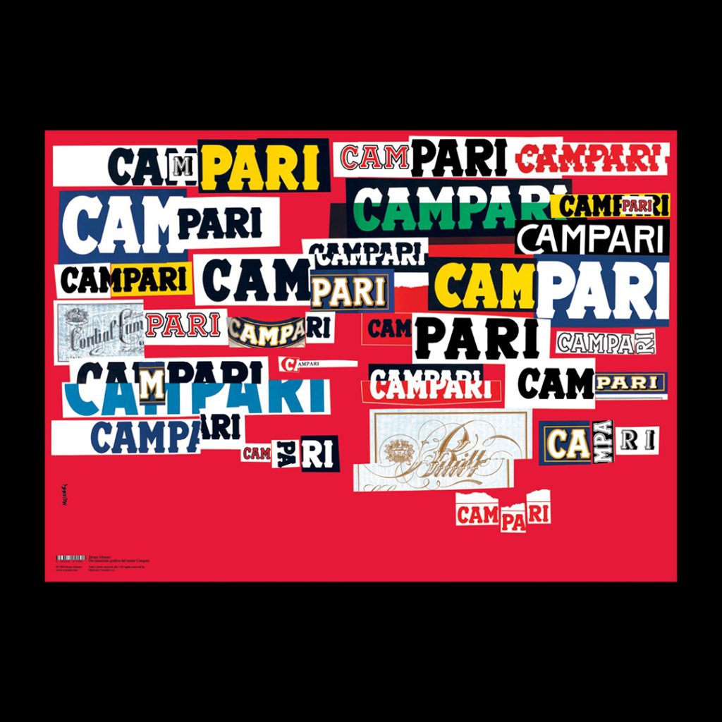 Declinazione grafica del nome Campari
