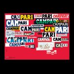 Declinazione grafica del nome Campari